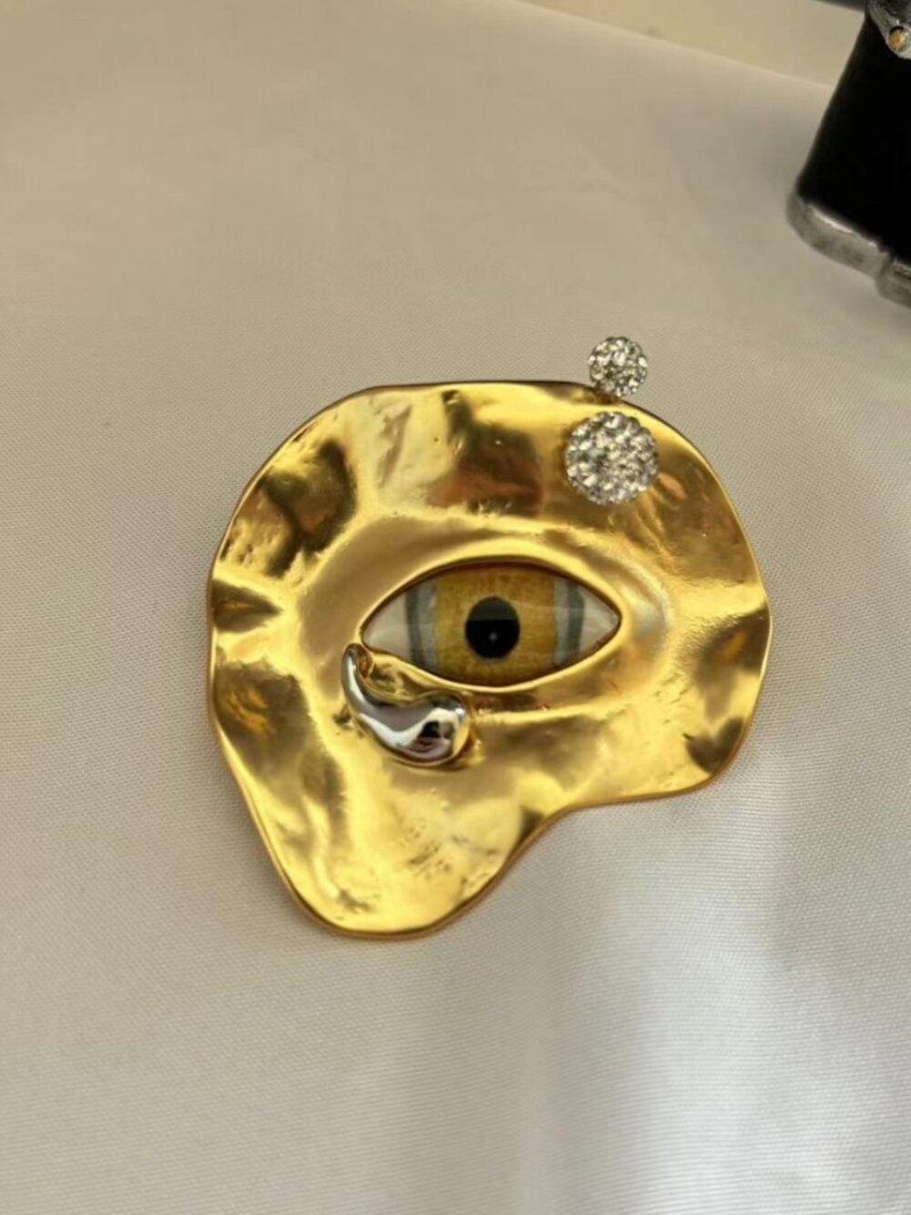 Schiaparelli Popular Mask Eye Brooch